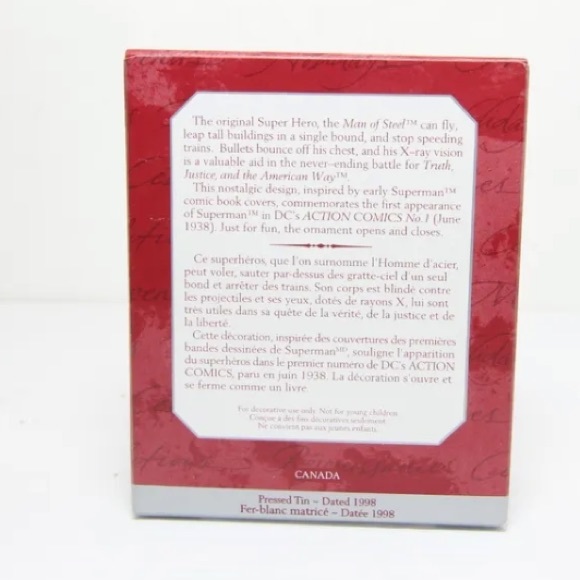 Hallmark Superman ornament - Picture 2 of 2